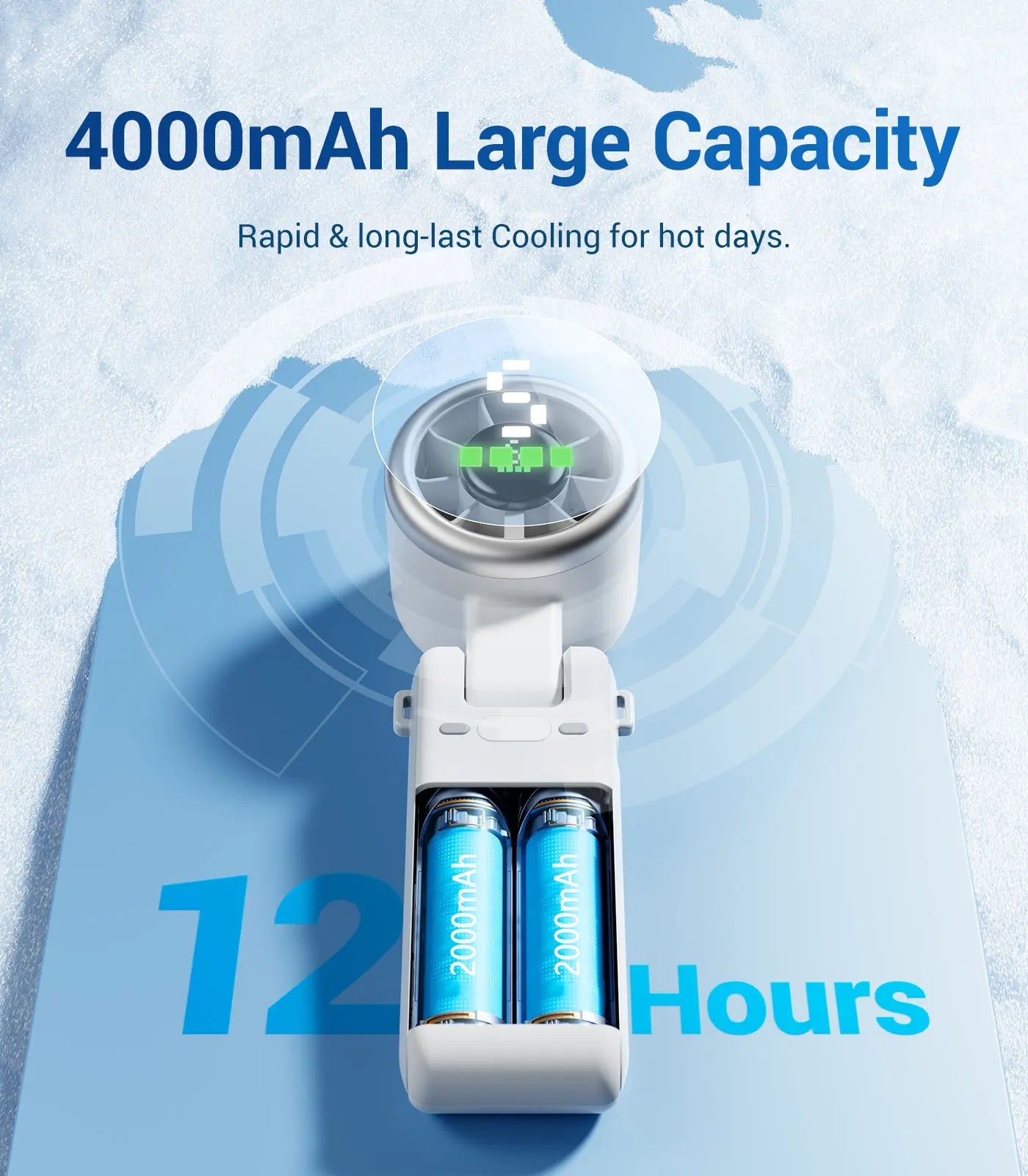 Minifläkt - Coldly - Vit Coldly