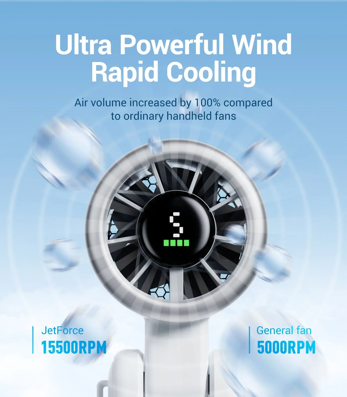 Minifläkt - Coldly - Vit Coldly