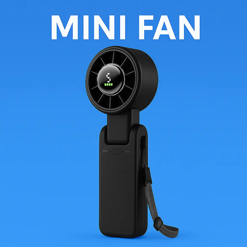 Minifläkt - Coldly - Svart Coldly